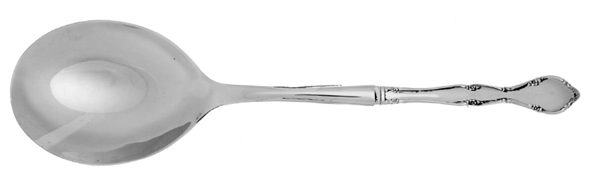 Lakewood (Stainless) Casserole Spoon with Smooth Stainless Bowl HC by Sears Roebuck-1