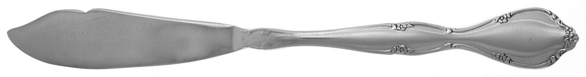 Lakewood (Stainless) Flat Handle Master Butter Knife by Sears Roebuck-1