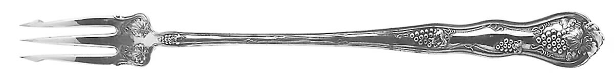 Muscatel (Silverplate) Long Handle Pickle/Olive Fork by Sears Roebuck-1