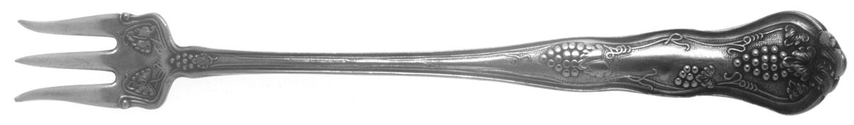Muscatel (Silverplate) Cocktail/Seafood Fork by Sears Roebuck-1