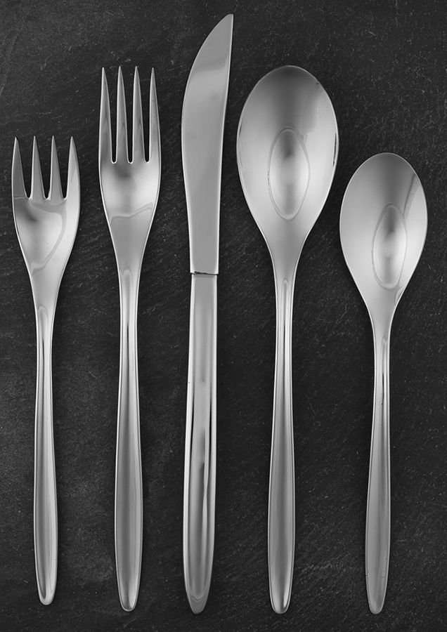 Ronvik (Stainless) 5 Piece Place Setting by Sears Roebuck-1