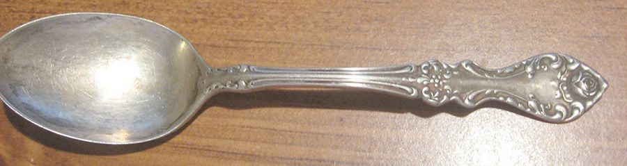 Rose (Silverplate, 1905) Teaspoon by Sears Roebuck-1