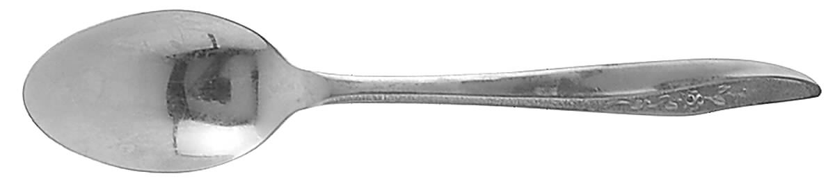Rose Texture (Stainless) Place/Oval Soup Spoon by Sears Roebuck-1