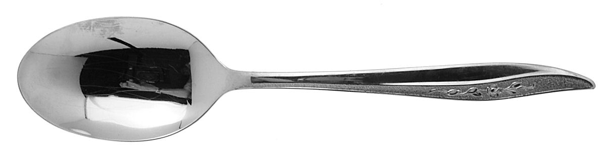 Rose Texture (Stainless) Tablespoon (Serving Spoon) by Sears Roebuck-1
