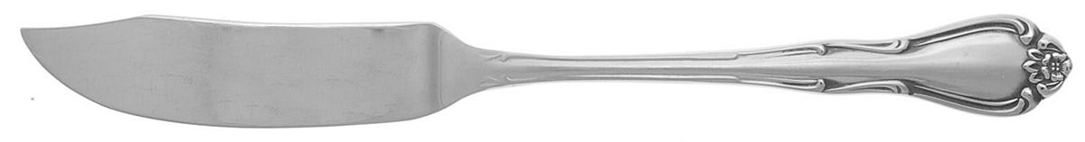 Fleurette (Stainless) Flat Handle Master Butter Knife by Sears Roebuck-1