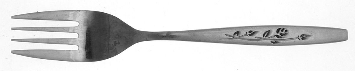 Summer Breeze (STAINLESS) Individual Salad Fork by Sears Roebuck-1