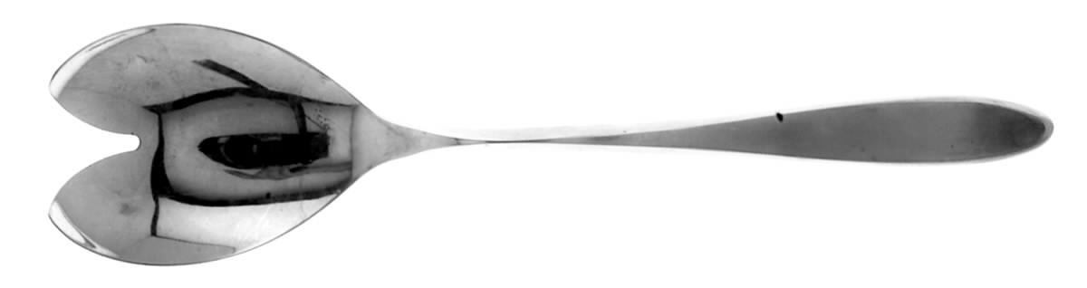 Stylus (Stainless) Solid Salad Serving Fork by Sears Roebuck-1
