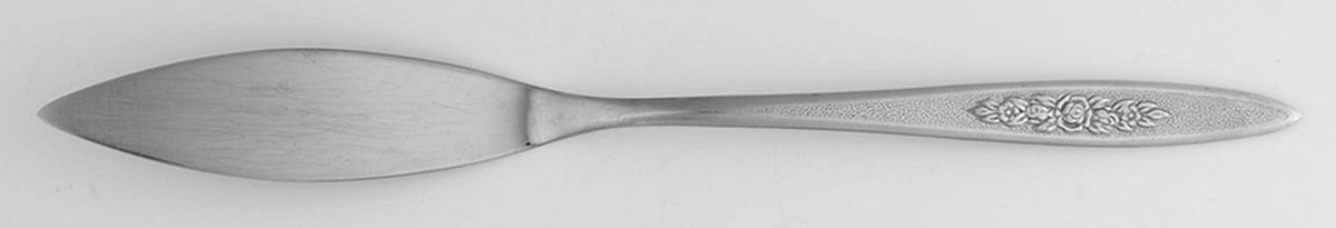 SRS6 (STAINLESS) Flat Handle Master Butter Knife by Sears Roebuck-1