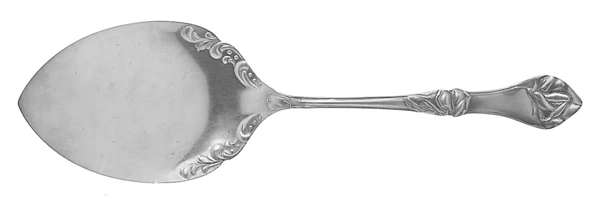 Sweet Pea (Silverplate) Solid Pie Server by Sears Roebuck-1