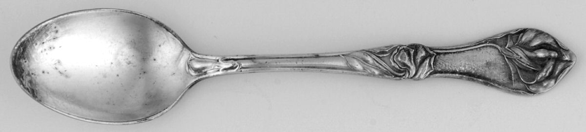 Sweet Pea (Silverplate) Demitasse Spoon by Sears Roebuck-1