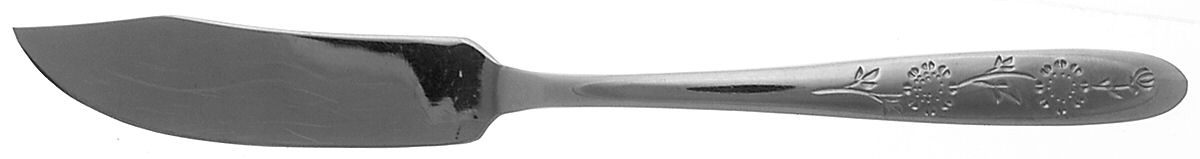 Wood Dale (Stainless) Flat Handle Master Butter Knife by Sears Roebuck-1