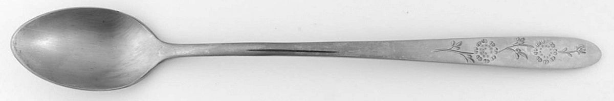 Wood Dale (Stainless) Iced Tea Spoon by Sears Roebuck-1
