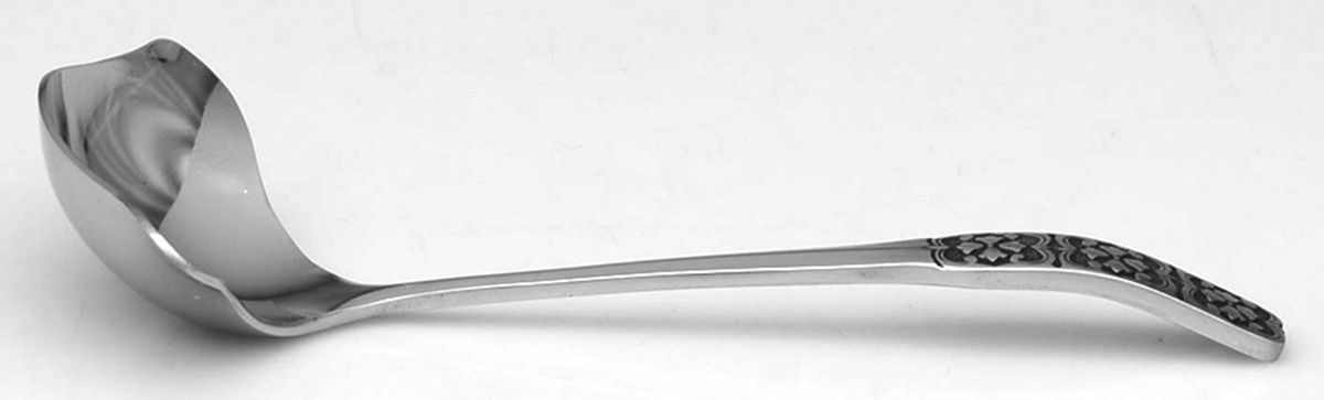 SYF4 (STAINLESS) Solid Gravy Ladle by Stylecraft-1