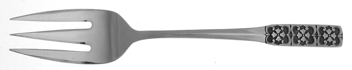 SYF4 (STAINLESS) Medium Solid Cold Meat Serving Fork by Stylecraft-1
