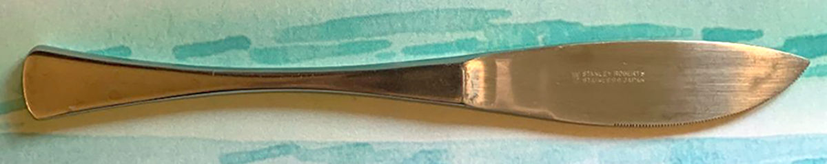 SRB177 (Stainless) Modern Solid Knife by Stanley Roberts-1