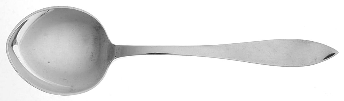 Buckingham (Sterling) Round Bowl Soup Spoon (Cream Soup) by Shreve Silver-1