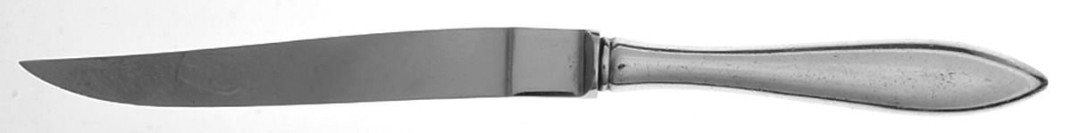 Buckingham (Sterling) Individual Steak Knife Hollow Handle by Shreve Silver-1