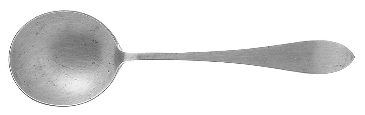 Buckingham (Sterling, 1915) Round Bowl Soup Spoon (Cream Soup) by Shreve Silver-1