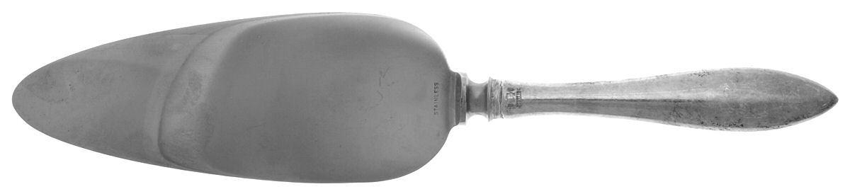 Buckingham (Sterling) Pie Server with Stainless Blade by Shreve Silver-1