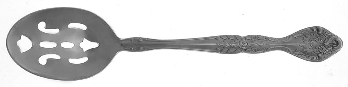 Charles Iv Pierced Tablespoon (Serving Spoon) by Stanley Roberts-1