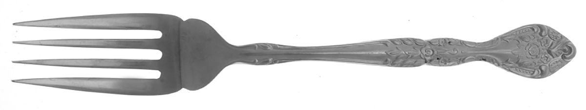 Charles Iv Large Solid Cold Meat Serving Fork by Stanley Roberts-1
