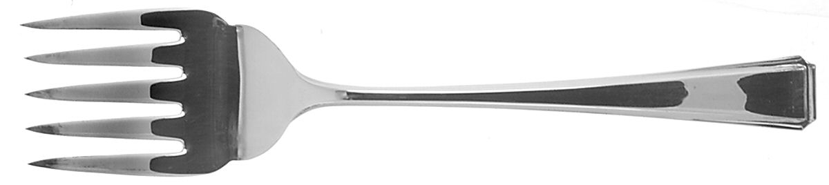 Harley (Silverplate) Large Solid Cold Meat Serving Fork by Sheffield-1