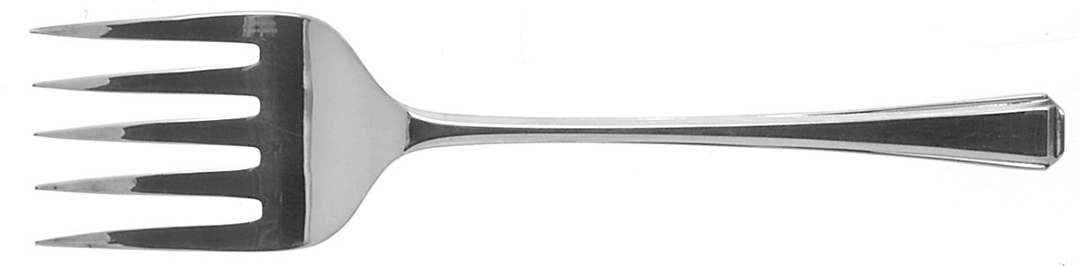 Harley (Silverplate) Medium Solid Cold Meat Serving Fork by Sheffield-1