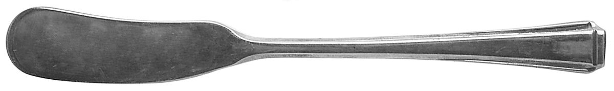 Harley (Silverplate) Flat Handle Butter Spreader by Sheffield-1