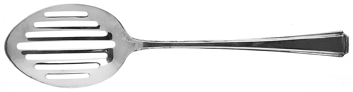 Harley (Silverplate) Pierced Tablespoon (Serving Spoon) by Sheffield-1