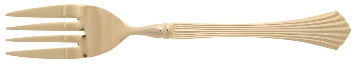 Pavilion (Gold Electroplate) Individual Salad Fork by Stanley Roberts-1
