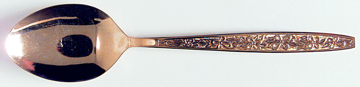 Gold La Spana (Gold Electroplate) Tablespoon (Serving Spoon) by Stanley Roberts-1