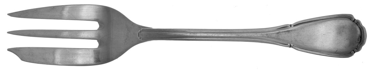 Baroque (Silverplate on Nickel) Individual Cake Fork by Sambonet-1