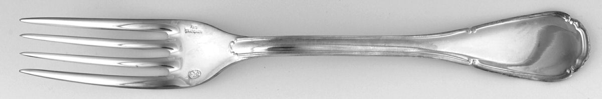Baroque (Silverplate on Nickel) Individual Salad Fork by Sambonet-1