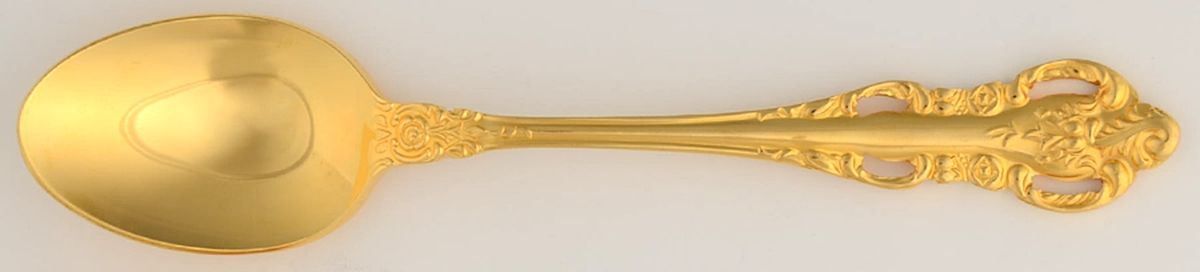 Golden Lady Joanne (Gold Electroplate) Teaspoon by Stanley Roberts-1