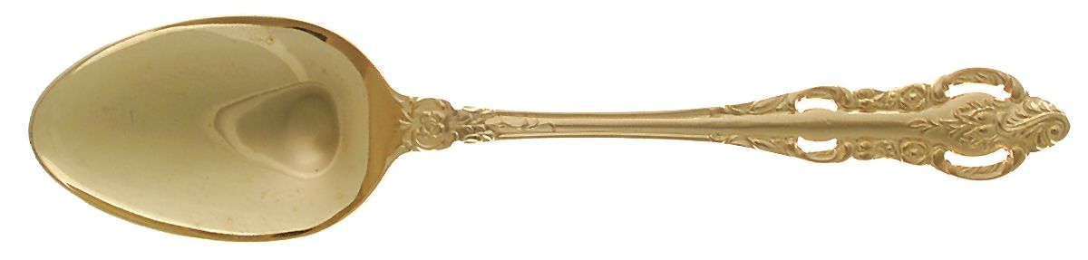 Golden Lady Joanne (Gold Electroplate) Tablespoon (Serving Spoon) by Stanley Roberts-1