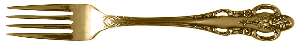 Golden Lady Joanne (Gold Electroplate) Fork by Stanley Roberts-1