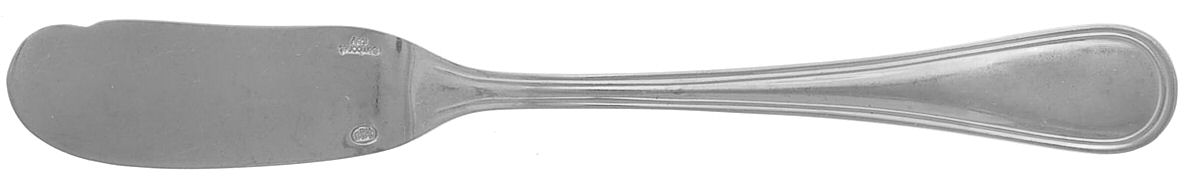 Contour (Stainless) Flat Handle Butter Spreader by Sambonet-1