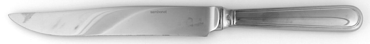 Contour (Stainless) Small Steak Carving Knife with Stainless Blade by Sambonet-1