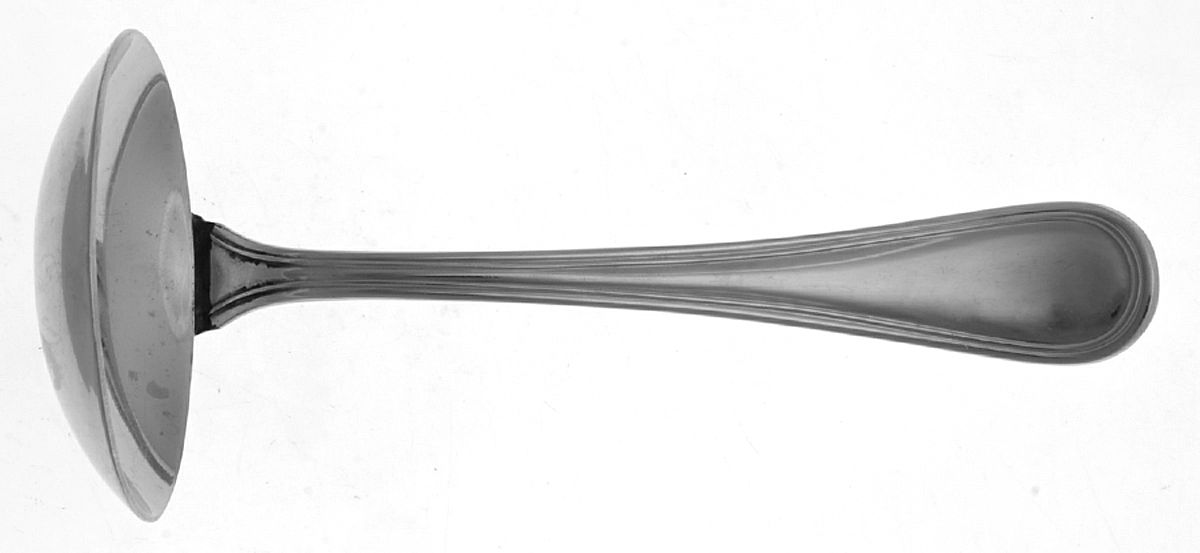 Contour (Stainless) Solid Piece Cream Ladle by Sambonet-1