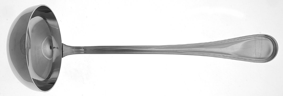Contour (Stainless) Solid Soup Ladle by Sambonet-1