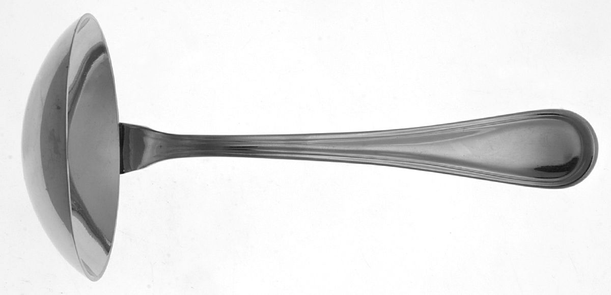 Contour (Stainless) Solid Gravy Ladle by Sambonet-1
