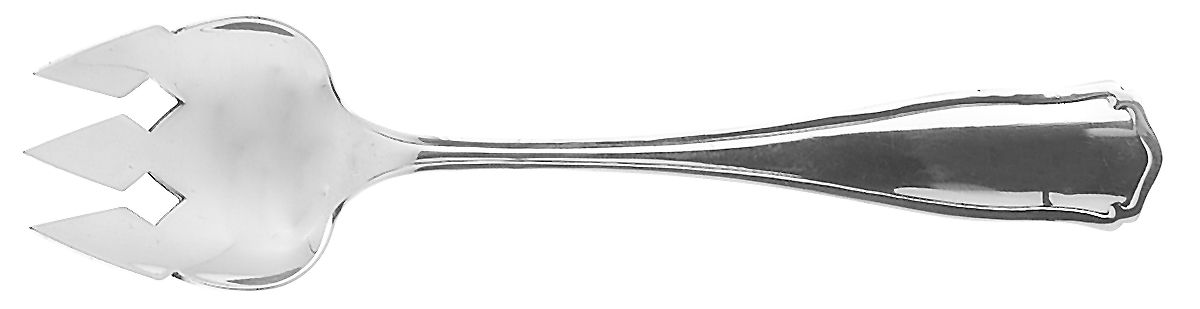Dolores (Sterling, 1909, No Monograms) Large Ramekin Fork by Shreve Silver-1
