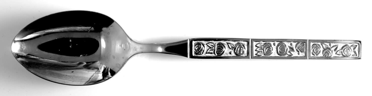 Golden Dorette (Gold Electroplate) Tablespoon (Serving Spoon) by Stanley Roberts-1