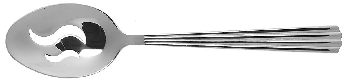 Adriene (Stainless) Pierced Tablespoon (Serving Spoon) by Stanley Roberts-1