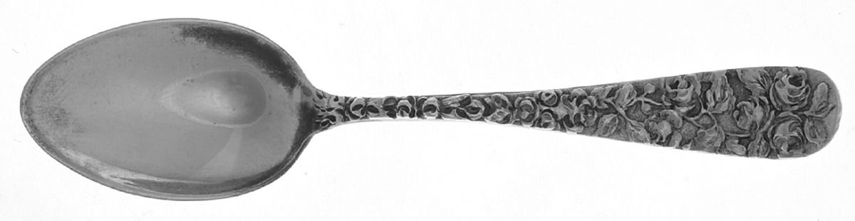 Repousse (Sterling) Demitasse Spoon by Schofield-1