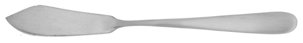 Willow (Stainless) Flat Handle Master Butter Knife by Splendide-1