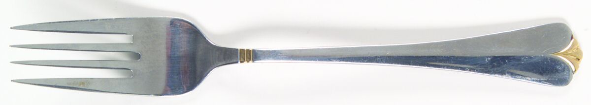 Country Shell Gold (Stainless) Fork by Stanley Roberts-1