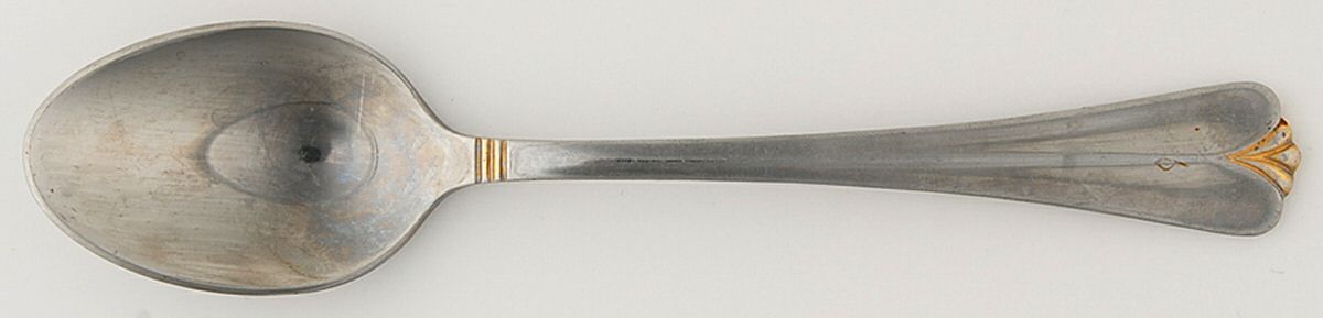 Country Shell Gold (Stainless) Teaspoon by Stanley Roberts-1