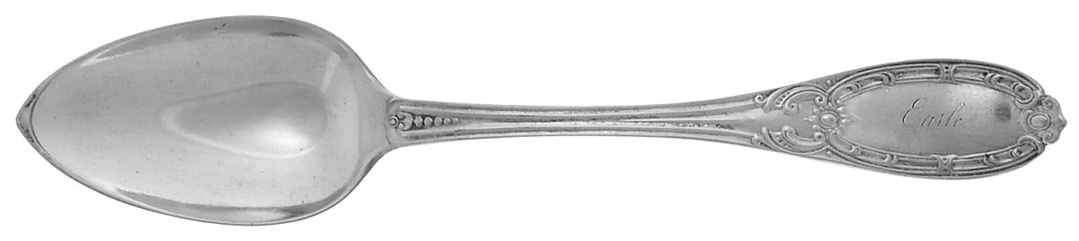 Jenny Lind (Coin) Tablespoon (Serving Spoon) by Squire & Lander-1