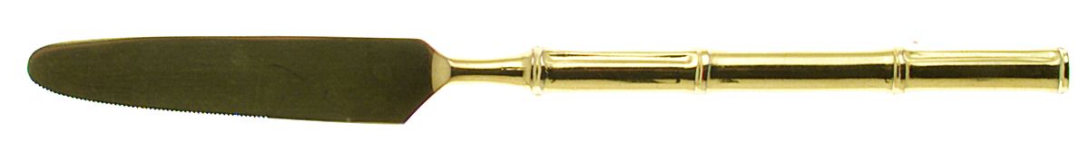 Tiburon Gold (Gold Electroplate) New French Solid Knife by Stanley Roberts-1